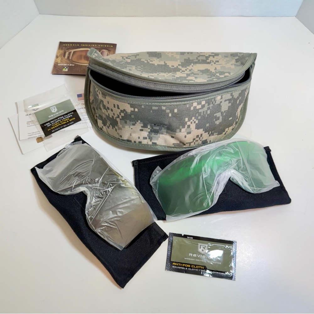 Revision Military Desert Locust Ballistic Goggle lenses